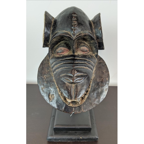 2 - BAOULE MONKEY MASK, Ivory Coast, 48cm H.