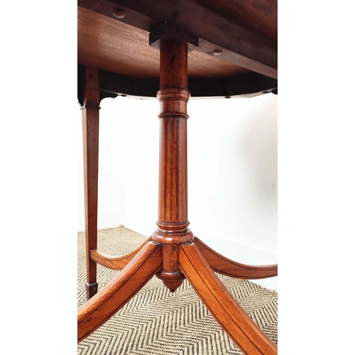 88 - CENTRE TABLE, Edwardian satinwood and penwork marquetry, circa 1905 with shaped octagonal top, 73cm ... 