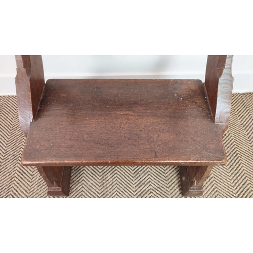 139 - GOTHIC REVIVAL CHAIRS, a pair, Victorian oak, 79cm H x 59cm W x 44cm D. (2)