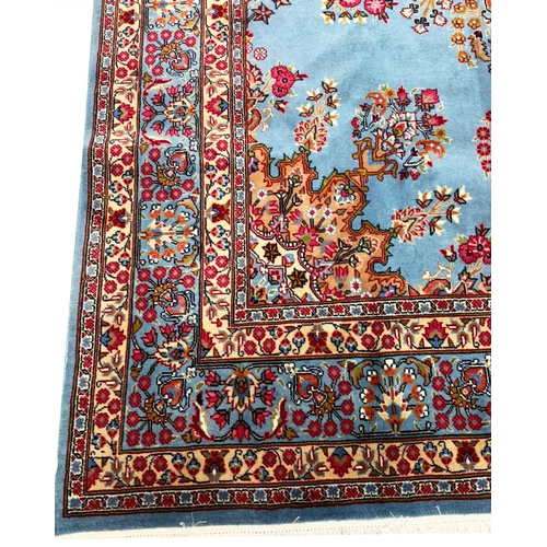 80 - FINE PERSIAN KERMAN CARPET, 300cm x 195cm