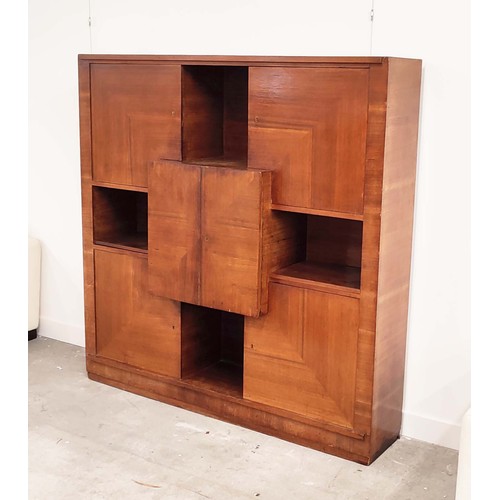 421 - MANNER OF ICO PARISI, COCKTAIL CABINET, rosewood, 175cm H x 172cm W x 34cm D.