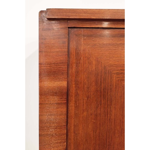 421 - MANNER OF ICO PARISI, COCKTAIL CABINET, rosewood, 175cm H x 172cm W x 34cm D.