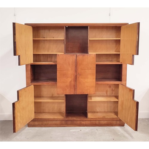 421 - MANNER OF ICO PARISI, COCKTAIL CABINET, rosewood, 175cm H x 172cm W x 34cm D.