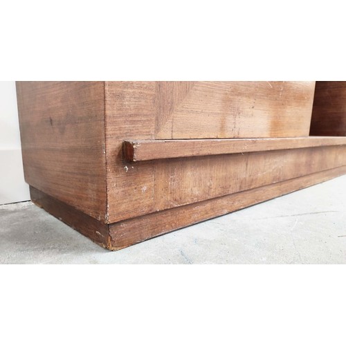 421 - MANNER OF ICO PARISI, COCKTAIL CABINET, rosewood, 175cm H x 172cm W x 34cm D.