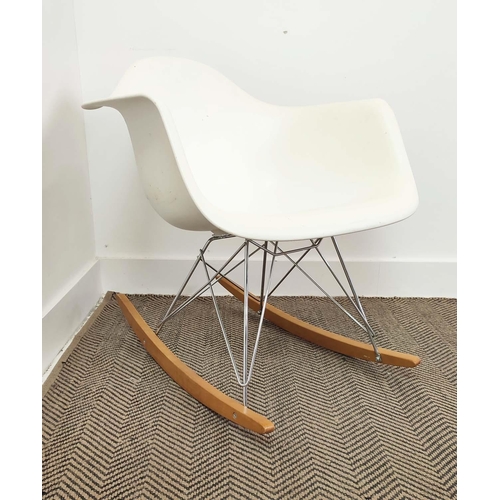 420 - VITRA RAR ROCKING CHAIR by Charles and Ray Eames, 67cm H.