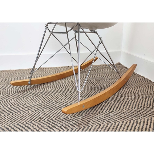 420 - VITRA RAR ROCKING CHAIR by Charles and Ray Eames, 67cm H.