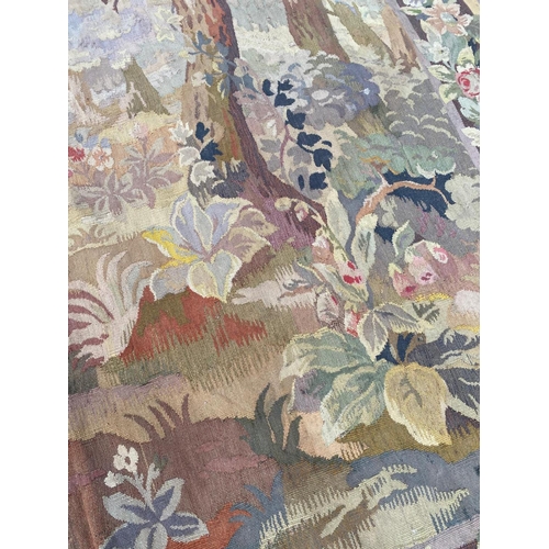 127 - ANTIQUE FRENCH CLASSICAL TAPESTRY, 250cm x 200cm.