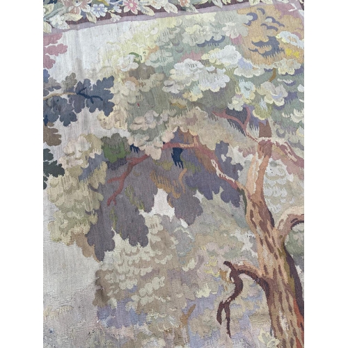 127 - ANTIQUE FRENCH CLASSICAL TAPESTRY, 250cm x 200cm.