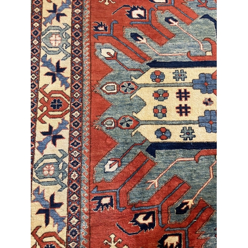 130 - FINE EAGLE KAZAK CARPET, 315cm x 255cm.