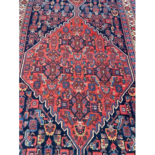 141 - ANTIQUE NORTH WEST PERSIA FRAGHAN RUNNER, 570cm x 106 cm.