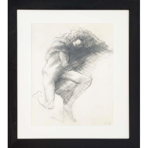 21 - RALPH BROWN RA (1928-2013), 'Nude study', lithograph initialled and numbered in pencil, 18/77, 47cm ... 