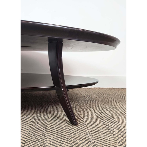 302 - CHRISTOPHER GUY MONTAND TABLE, 156cm x 84.5cm x 35.5cm approx.