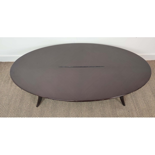 302 - CHRISTOPHER GUY MONTAND TABLE, 156cm x 84.5cm x 35.5cm approx.