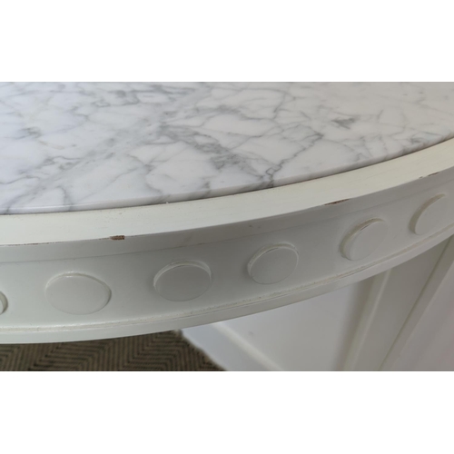 303 - JONATHAN ADLER CONSOLE TABLE, 91.5cm W x 46cm D x 74cm.