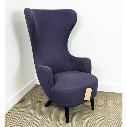 310 - TOM DIXON WINGBACK CHAIR, 127cm H.