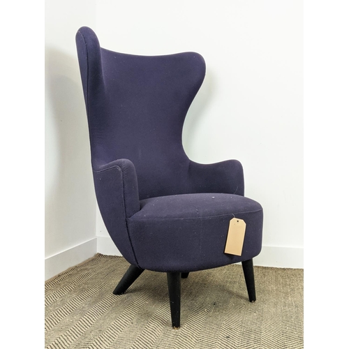 310 - TOM DIXON WINGBACK CHAIR, 127cm H.