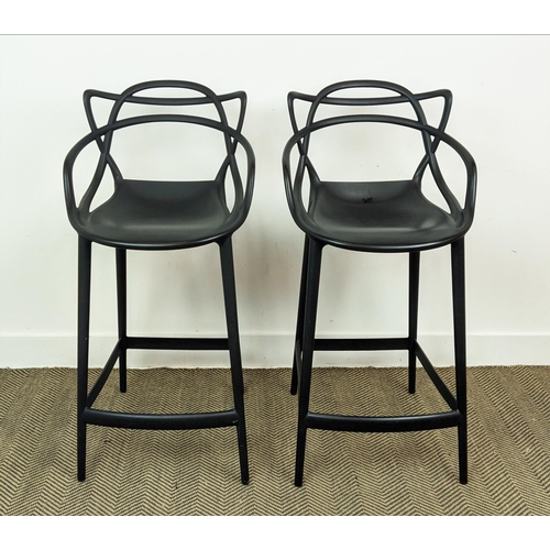 349 - KARTELL MASTERS STOOLS, a pair, Philippe Starck and Eugeni Quituet, 99.5cm H. (2)