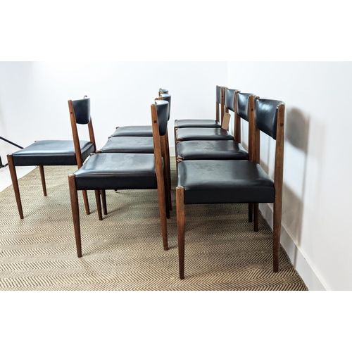 392 - DINING CHAIRS, a set of eight, vintage 20th century Dutch, 77cm H approx. (8)