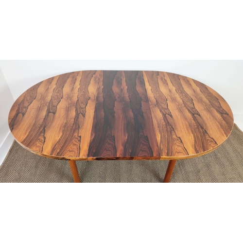 396 - DINING TABLE, vintage 20th century, extendable butterfly leaf design, 182.5cm x 120.5cm x 73cm.