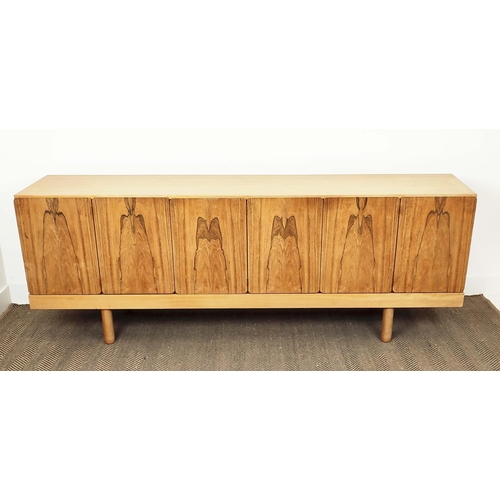 399 - GORDON RUSSELL SIDEBOARD, 44cm x 43cm x 76cm.