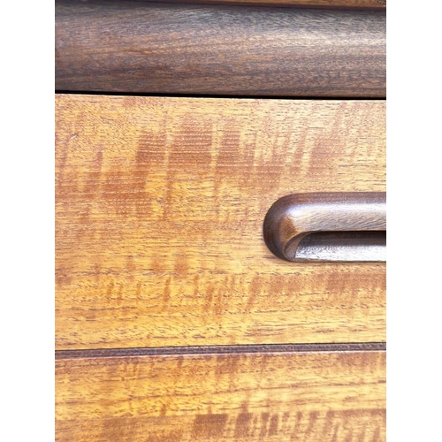 401 - YOUNGER CODAN CHEST OF DRAWERS, by John Herbert vintage 1960's English, teak and afromosia with thre... 