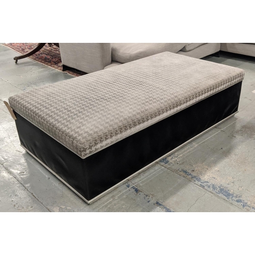 334 - BLAINEY NORTH OTTOMAN STOOL, 150cm x 81cm x 41cm.