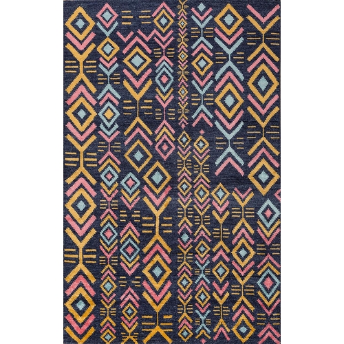 124 - FINE CONTEMPORARY SILK AND WOOL CARPET, 298x199cm.