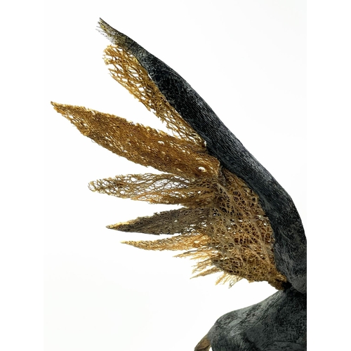 3 - DANIEL CARSTENS (SOUTH AFRICAN) PEGASUS SCULPTURE, fashioned using natural materials, 73cm H x 86cm ... 