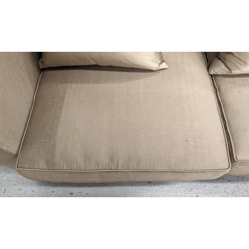 328 - CHRISTIAN LIAIGRE MOUSSON SOFA,  122cm W approx.