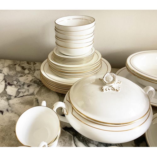 159 - DINNER SERVICE, English Fine Bone China Royal Worcester 'Contessa', twelve place, six piece settings... 