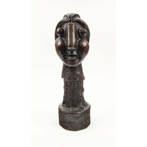 100 - PABLO PICASSO, Tete de femme, bronze, 41cm H. (Later casting after the original 1932 in the Stadel M... 