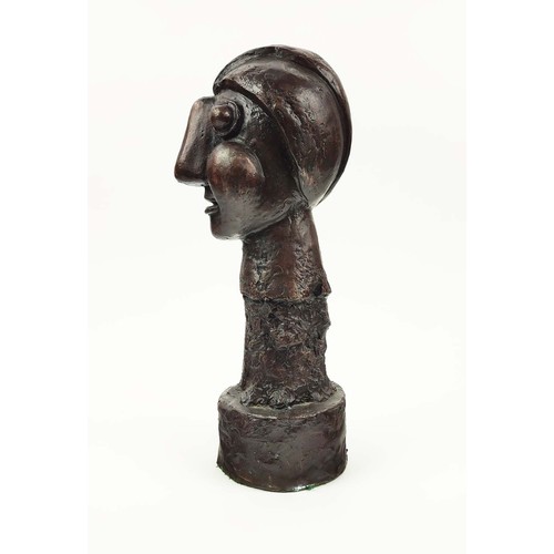 100 - PABLO PICASSO, Tete de femme, bronze, 41cm H. (Later casting after the original 1932 in the Stadel M... 