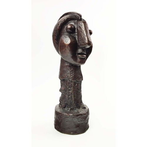 100 - PABLO PICASSO, Tete de femme, bronze, 41cm H. (Later casting after the original 1932 in the Stadel M... 