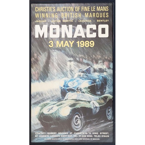 94 - 'MONACO, 11 May 1988, 'Auction of Fine Alfa Romeo, Ferrari and Maseratti, Motor Cars', & three other... 