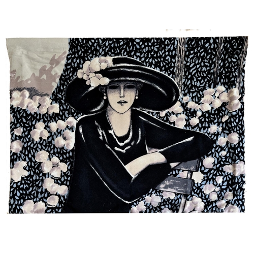 59 - JEAN-PIERRE CASIGNEUL (born 1935), 'La Capeline Fleurie (s.9773), The Capeline Hat with Flowers', wo... 