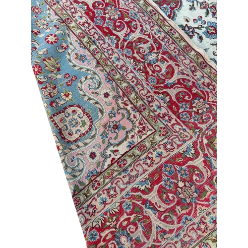 79 - FINE PERSIAN KERMAN CARPET, 490cm x 340cm.