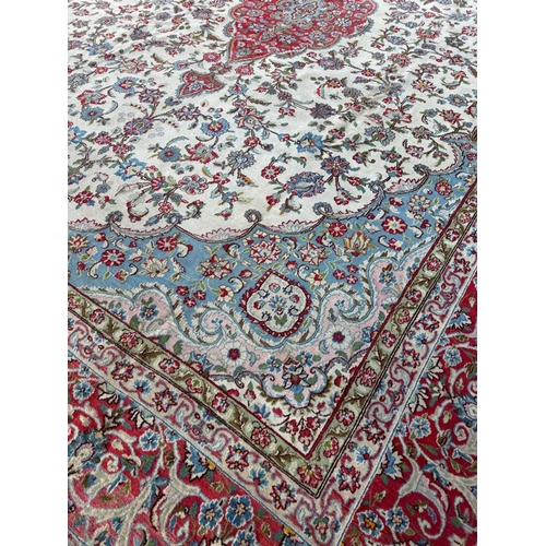 79 - FINE PERSIAN KERMAN CARPET, 490cm x 340cm.