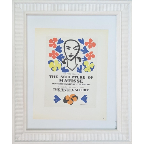 29 - HENRI MATISSE, 'The arts council, the sculpture', lithographs, 31.5cm x 24cm, framed, published Mour... 