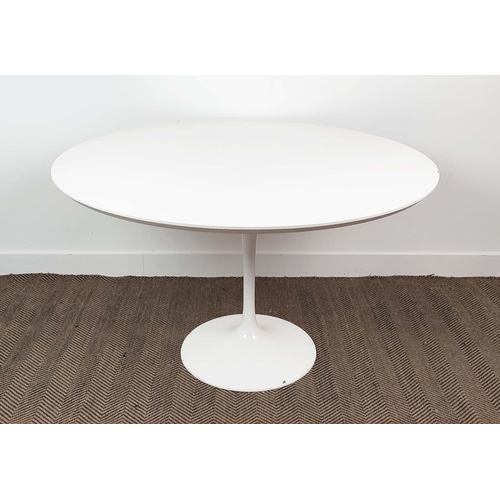 332 - AFTER EERO SAARINEN TULIP STYLE DINING TABLE, 120cm x 74cm H.