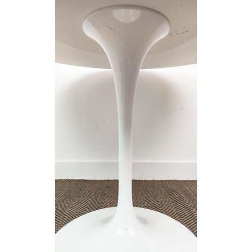 332 - AFTER EERO SAARINEN TULIP STYLE DINING TABLE, 120cm x 74cm H.