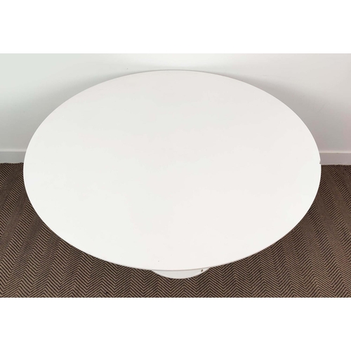 332 - AFTER EERO SAARINEN TULIP STYLE DINING TABLE, 120cm x 74cm H.