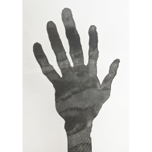 39 - ANTHONY GORMLEY, Hands, screenprint, 48cm x 69cm, published 2005, from edition of 2000, framed.