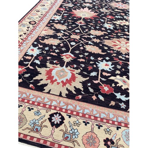 71 - OUSHAK DESIGN SUMAK CARPET, 470cm x 375cm.