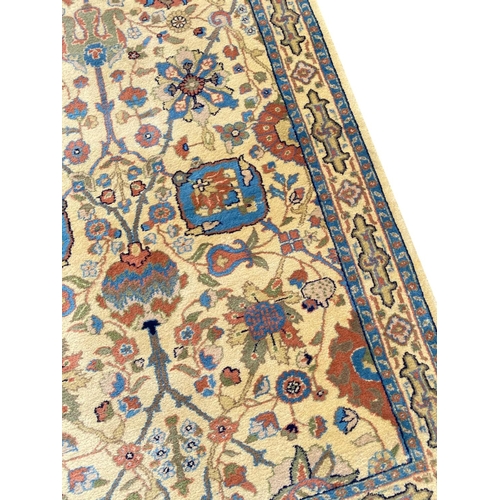 165 - VERY FINE SHAH ABBAS DESIGN TABRIZ RUNNER, 370cm x 80cm.