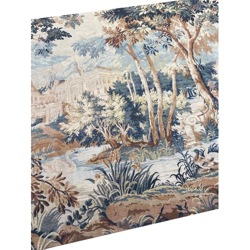 168 - ANTIQUE VERDURE DEISGN TAPESTRY, 180cm x 140cm.