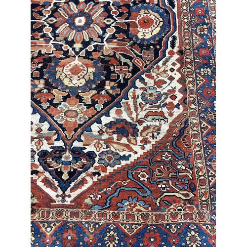 170 - ANTIQUE PERSIAN MALAYER RUG.