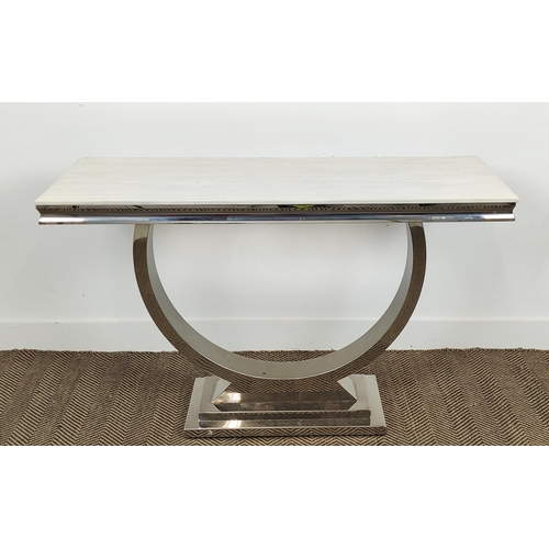 320 - CONSOLE TABLE, Art Deco style design, 120cm x 40cm x 75.5cm approx.