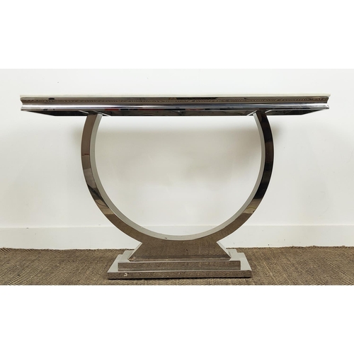 320 - CONSOLE TABLE, Art Deco style design, 120cm x 40cm x 75.5cm approx.