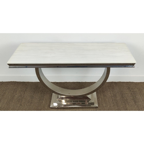 320 - CONSOLE TABLE, Art Deco style design, 120cm x 40cm x 75.5cm approx.