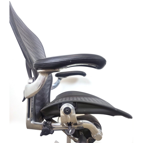 363 - HERMAN MILLER AERON DESK CHAIR, by Bill Stumpf and Don Chadwick, 67cm W x 106 H.